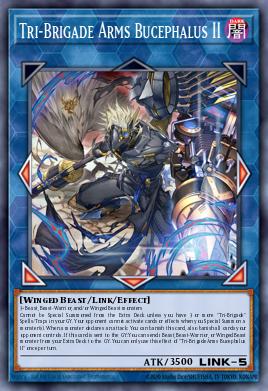 Tri-Brigade Arms Bucephalus II Card Artwork