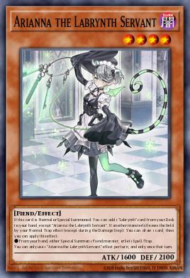 Arianna the Labrynth Servant Card Artwork