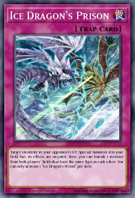 Ice Dragon's Prison Card Artwork