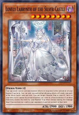 Lovely Labrynth of the Silver Castle Card Artwork