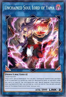 Unchained Soul Lord of Yama Card Artwork