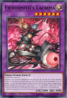 Fiendsmith's Lacrima Card Artwork