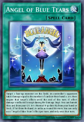 Angel of Blue Tears Card Artwork