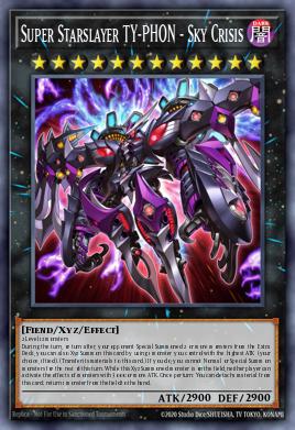 Super Starslayer TY-PHON - Sky Crisis Card Artwork