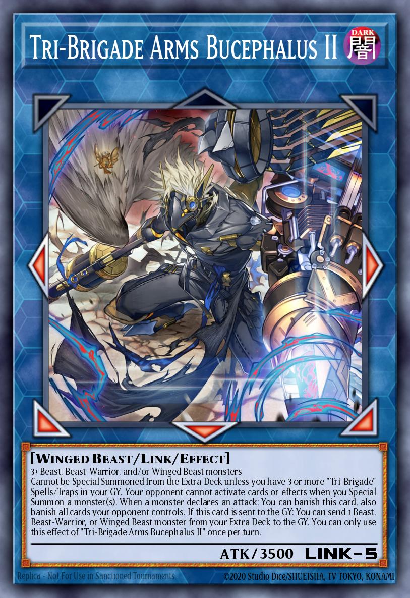 Tri-Brigade Arms Bucephalus II Card Artwork