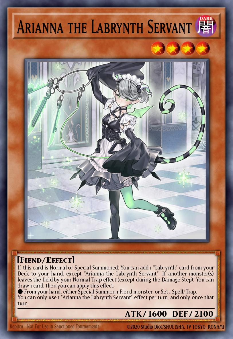 Arianna the Labrynth Servant Card Artwork