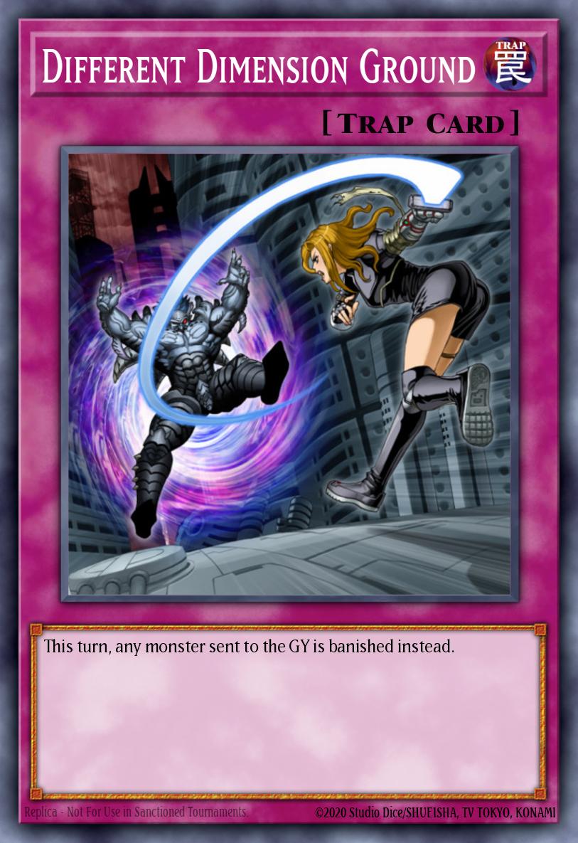 Different Dimension Ground Card Artwork