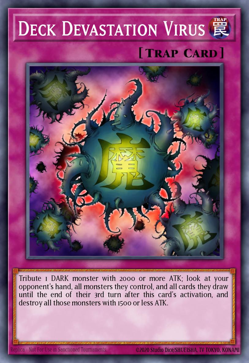 Deck Devastation Virus Card Artwork