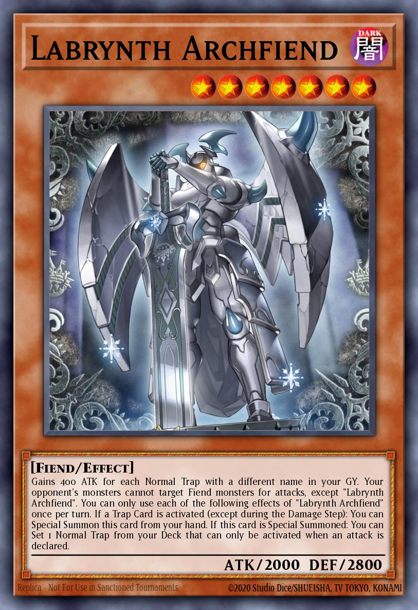 Labrynth Archfiend Card Artwork