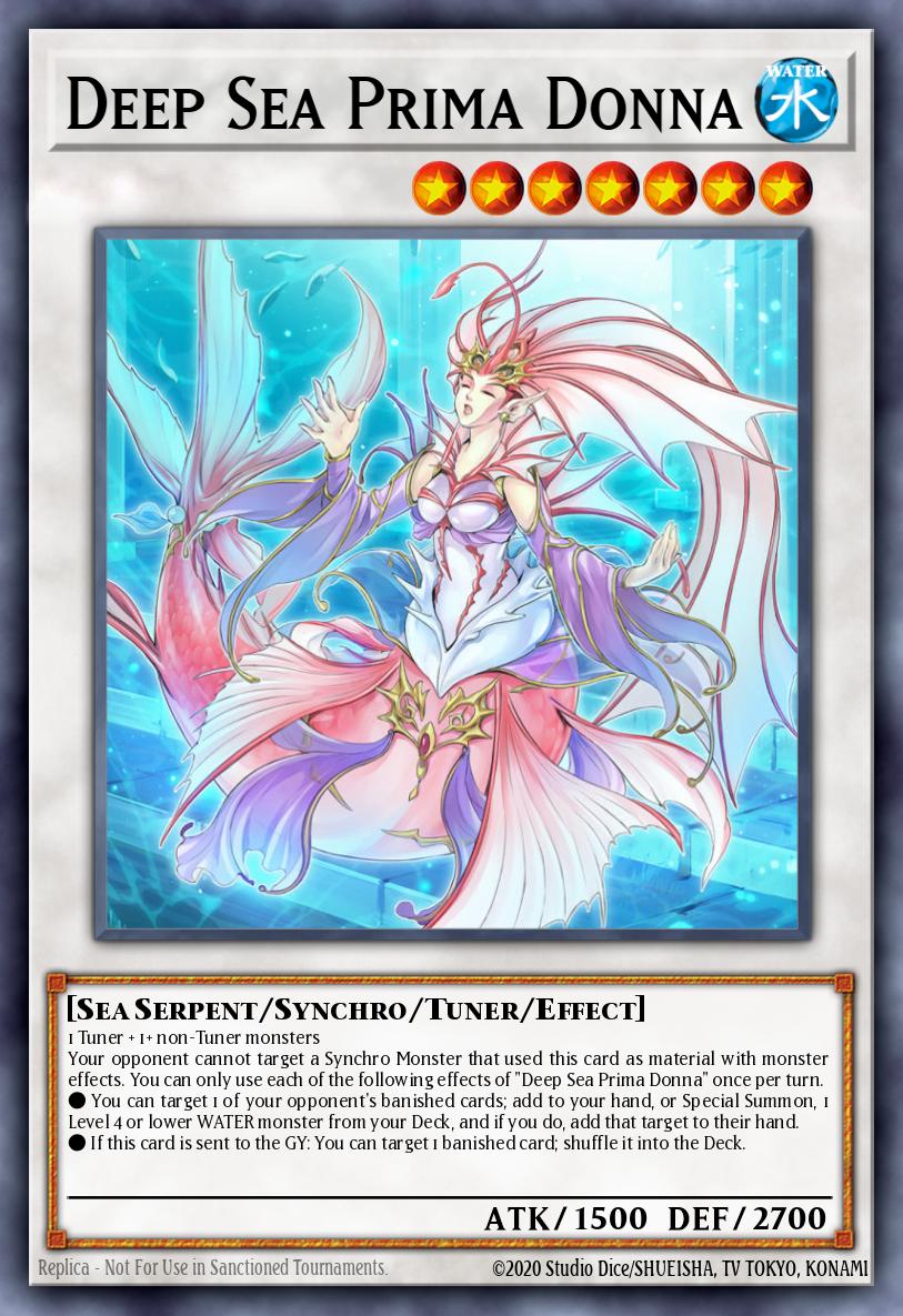 Deep Sea Prima Donna Card Artwork