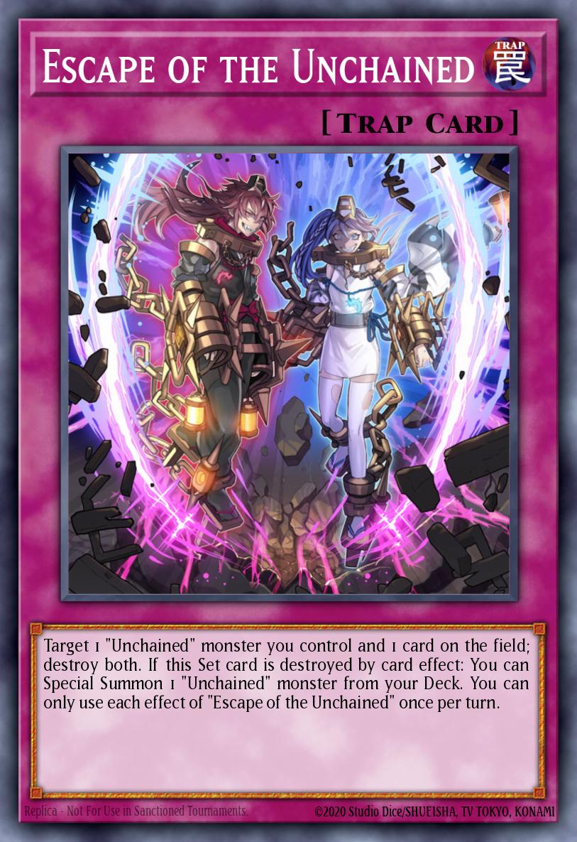 Escape of the Unchained Card Artwork