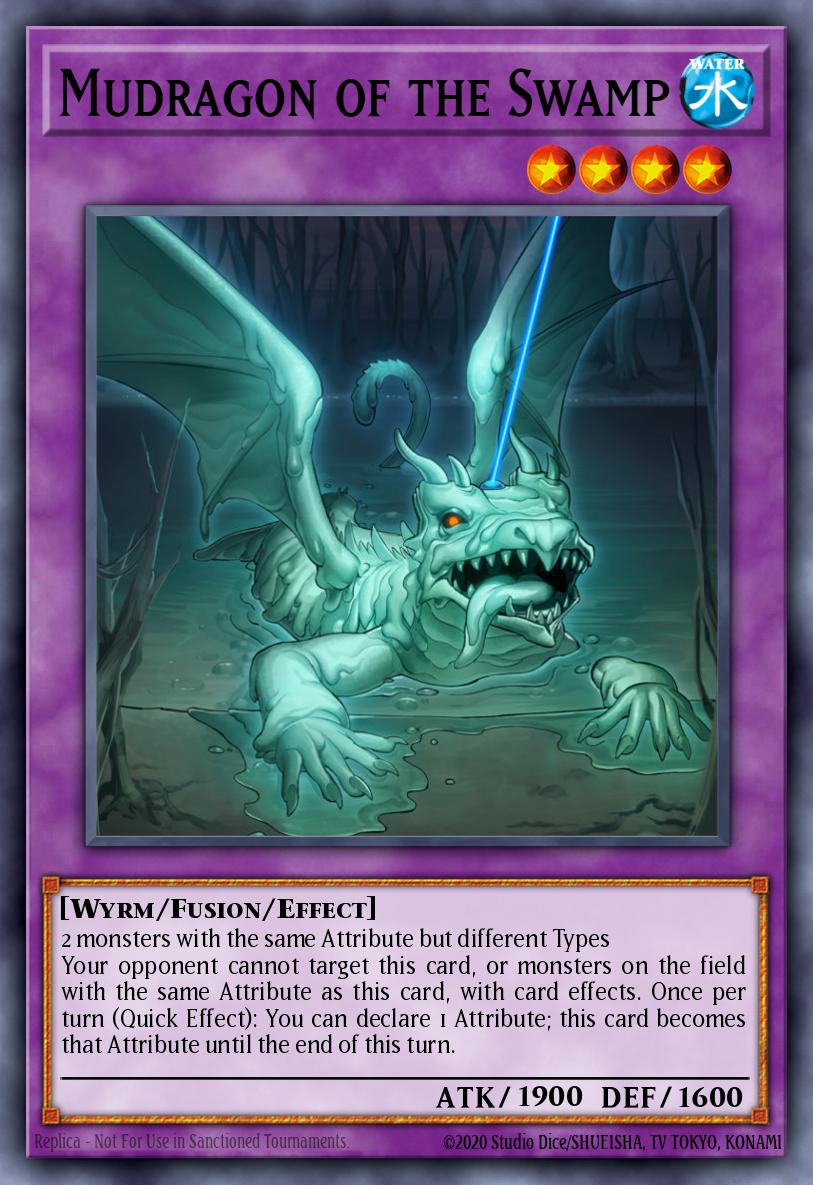 Mudragon of the Swamp Card Artwork