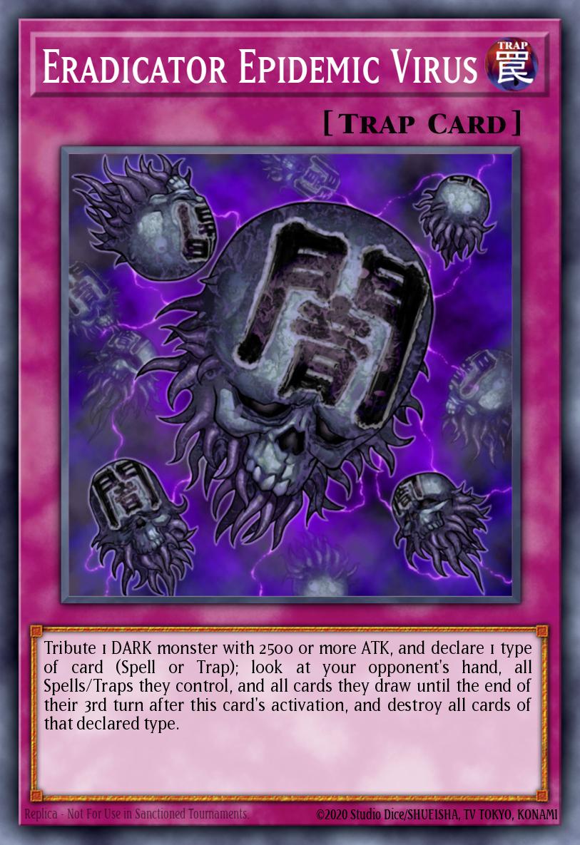 Eradicator Epidemic Virus Card Artwork