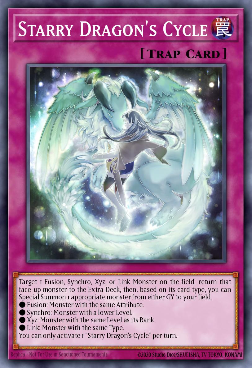 Starry Dragon's Cycle Card Artwork