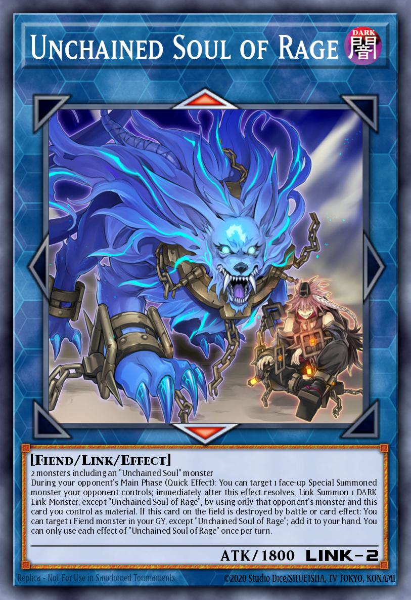 Unchained Soul of Rage Card Artwork