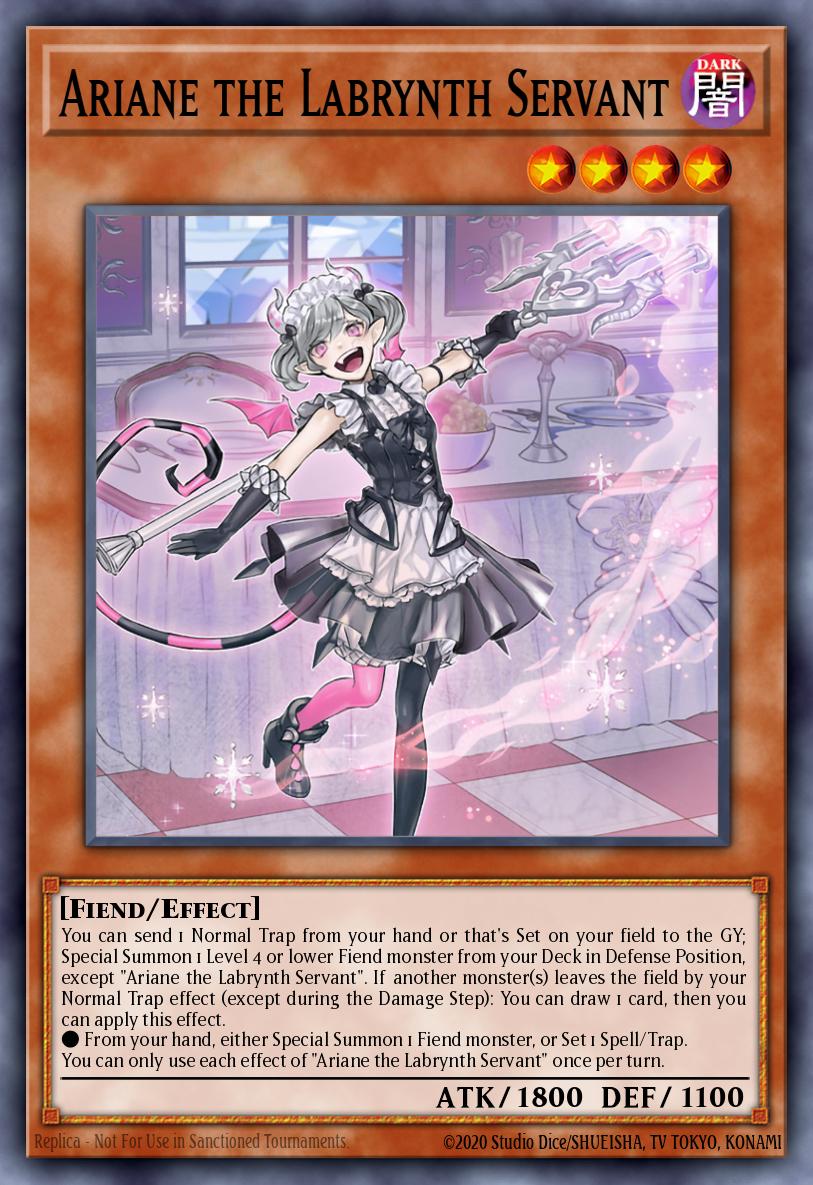 Ariane the Labrynth Servant Card Artwork