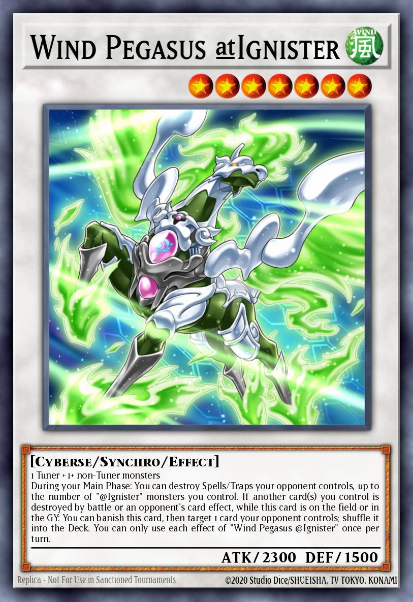 Wind Pegasus @Ignister Card Artwork